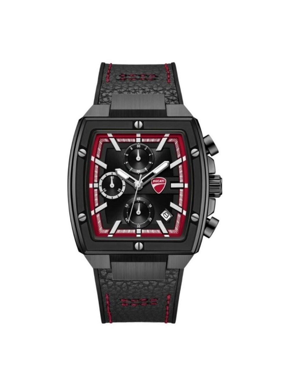 NWT Ducati Chronograph Quartz Black Dial Men's Watch